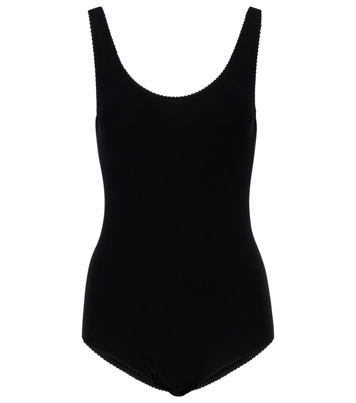 Photo: Magda Butrym Scalloped open-back bodysuit