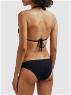 DOLCE & GABBANA Padded Jersey Triangle Bikini Top