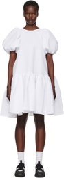 Cecilie Bahnsen White Alexa Minidress