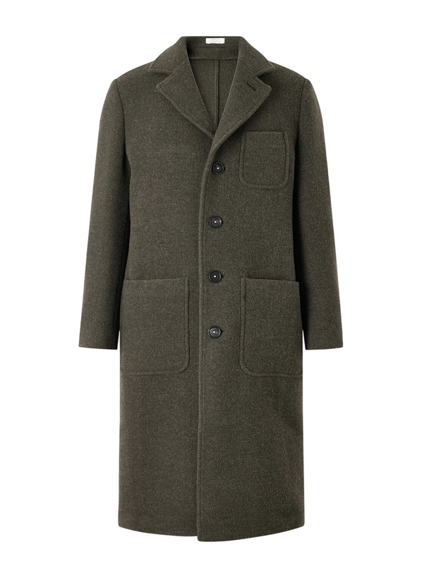 Photo: Massimo Alba - Florio10 Virgin Wool Coat - Green