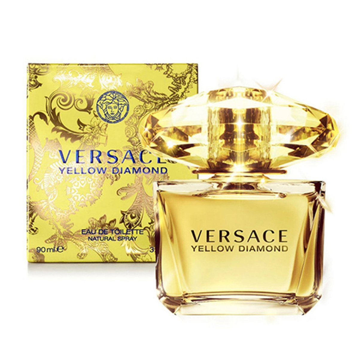 Versace Yellow Diamond By Versace Edt Spray 3.0 Oz