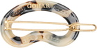 Gohar World Off-White & Black Bean Hair Clip