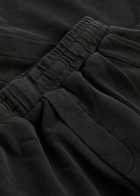 Daily Paper Straight-leg Cotton Cargo Sweatpants Black
