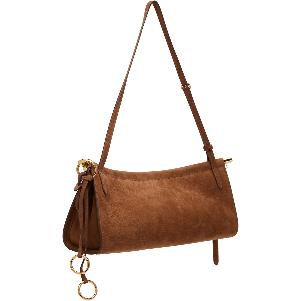 ALAÏA Brown 'Le Click East West Medium' Bag