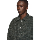 Simon Miller Black Boucle Fray Jacket