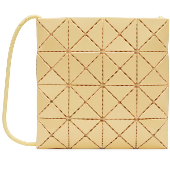 Photo: BAO BAO ISSEY MIYAKE Yellow Lucent One-Tone Bag