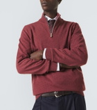 Brunello Cucinelli Cashmere half-zip sweater