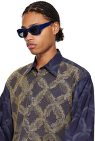 Port Tanger Navy Tangerine Sunglasses