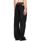 Raimundo Langlois Black Bootcut Jeans