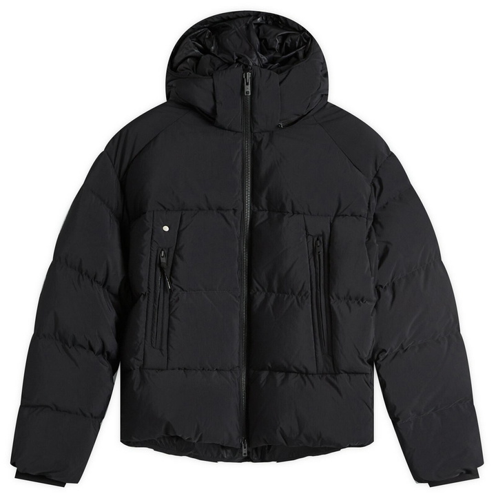 Y-3 - Quilted Shell Hooded Down Jacket - Black Y-3 