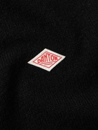 Danton - Logo-Appliquéd Wool Cardigan - Black