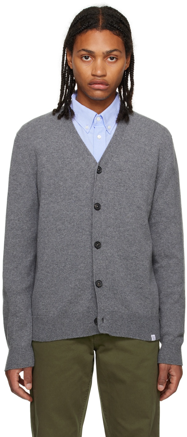 NORSE PROJECTS Gray Adam Cardigan Norse Projects