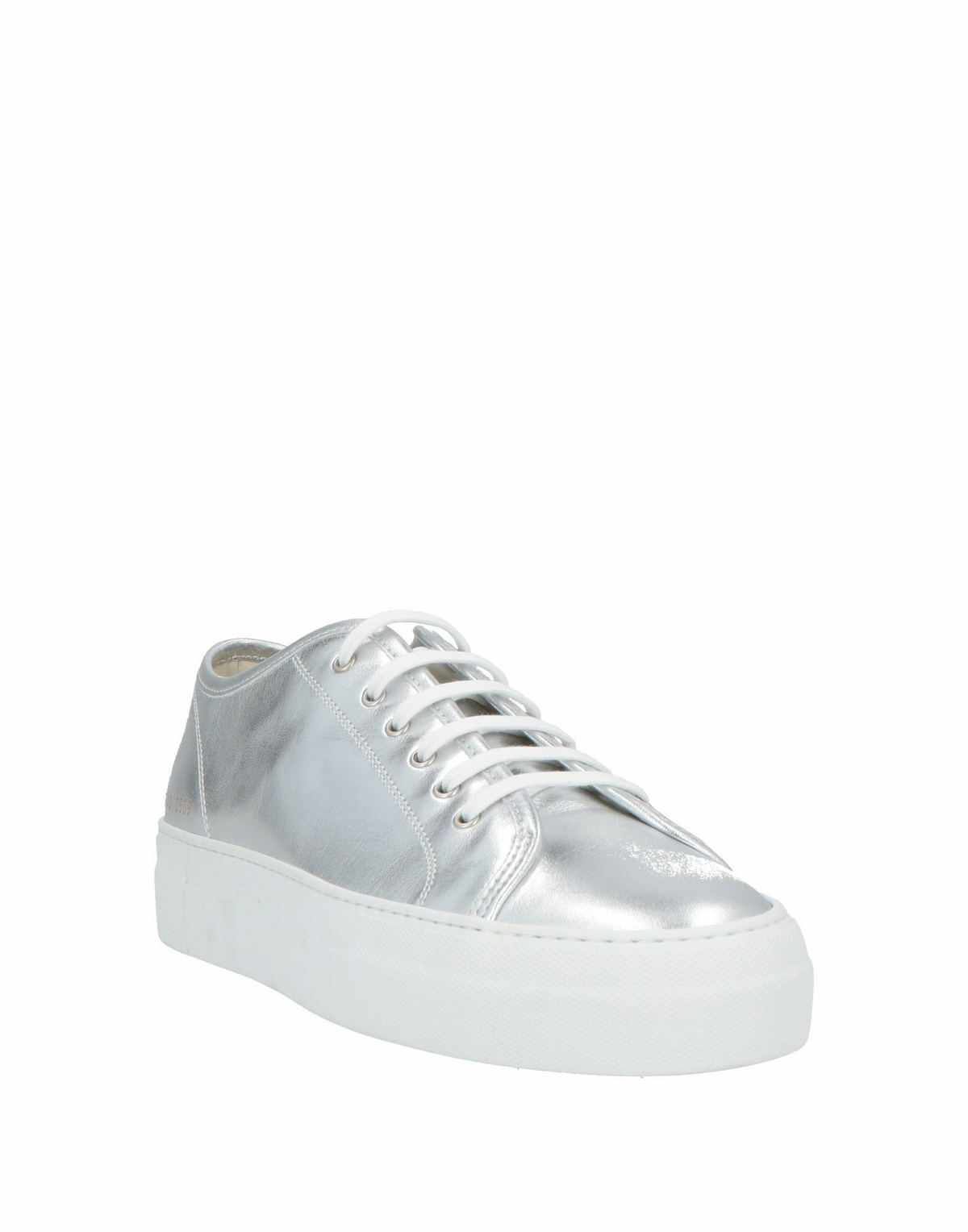 Woman By Common Projects Womens Sneakers in Silver