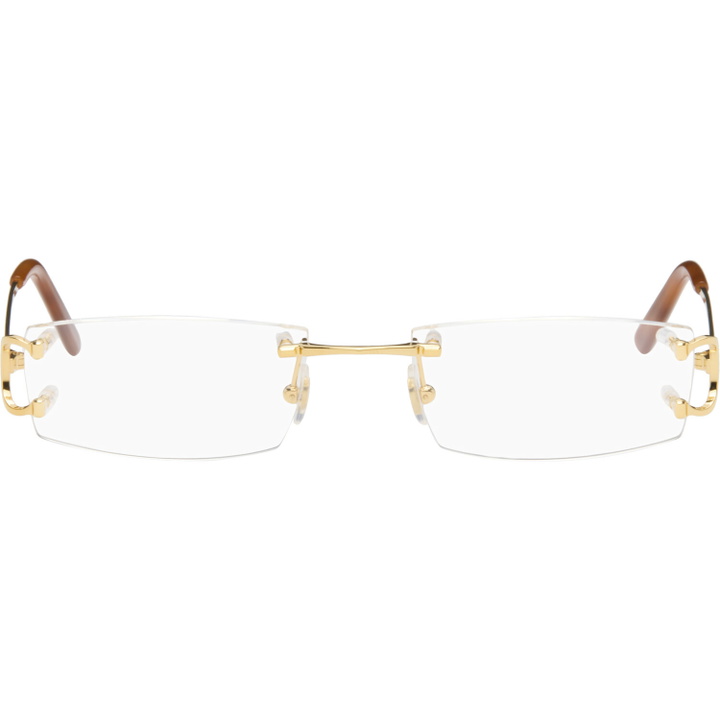 Photo: Cartier Gold 'Signature C de Cartier' Glasses