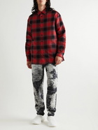 Givenchy - Slim-Fit Distressed Bleached Jeans - Black