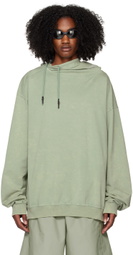 A. A. Spectrum Green Closed Circuit Hoodie