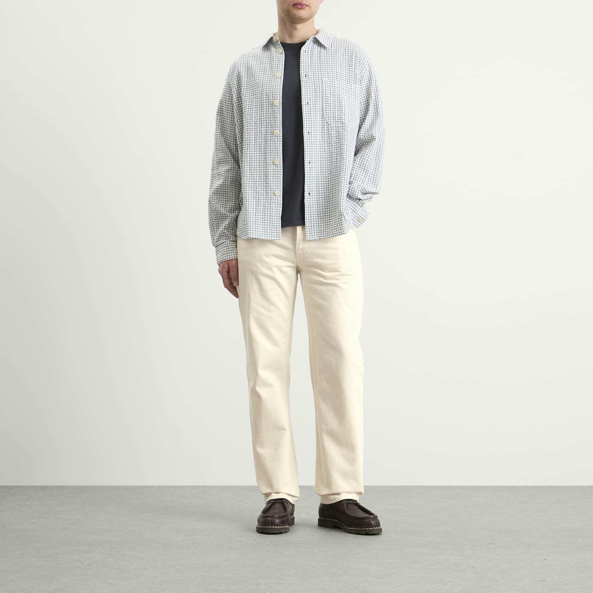 Nudie Jeans Co Men's Rad Rufus Straight Leg Jeans in Everivory