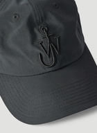 JW Anderson - Logo Embroidery Baseball Cap in Black