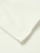 Hemen Biarritz - Luzien Organic Cotton-Jersey Henley Pyjama T-Shirt - White