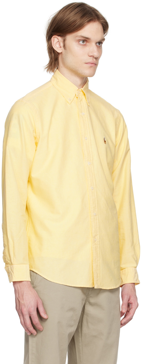 Polo Ralph Lauren Yellow Iconic Shirt Polo Ralph Lauren