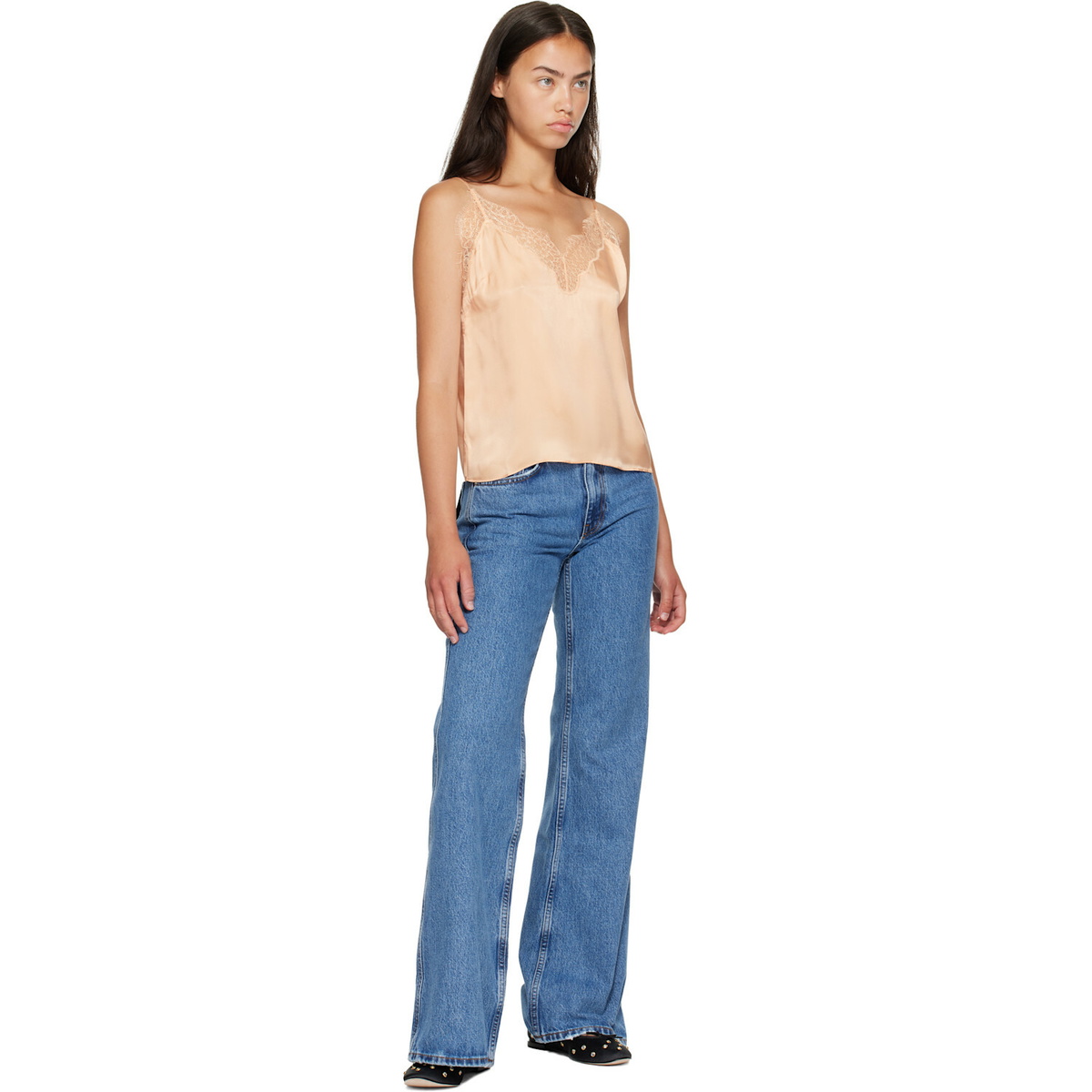 ANINE BING Blue Wyatt Jeans