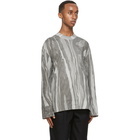 Nicholas Daley Grey Cotton Long Sleeve T-Shirt