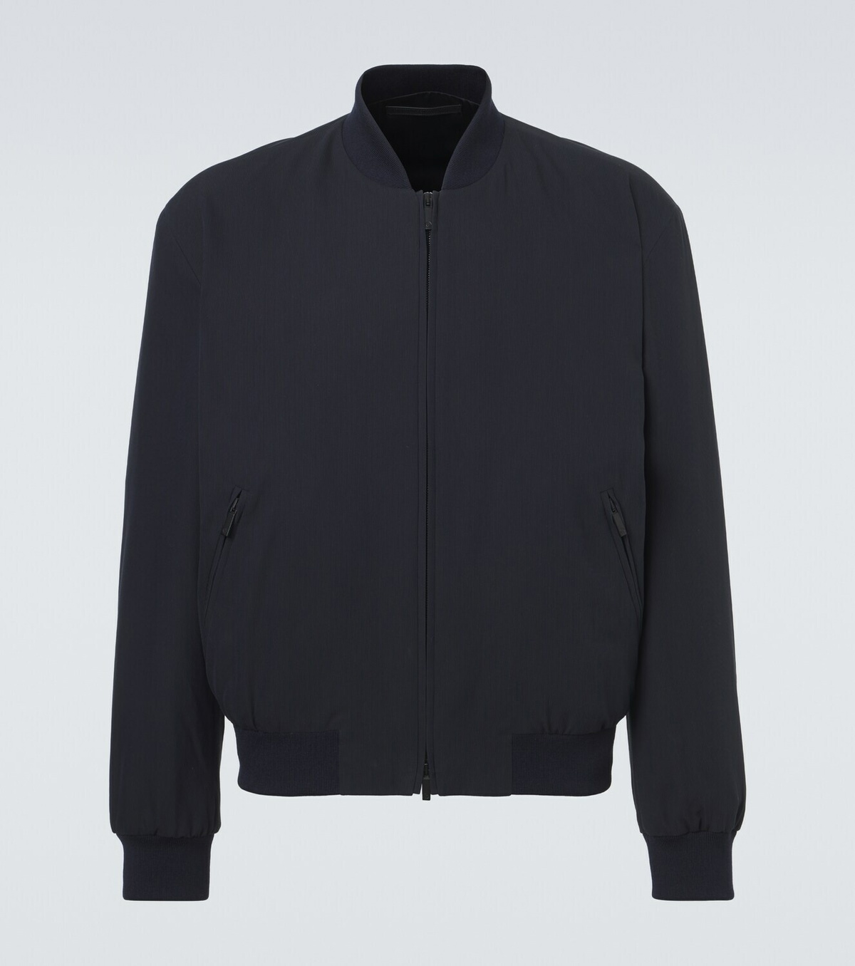 Giorgio Armani Cotton-blend bomber jacket