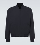 Giorgio Armani Cotton-blend bomber jacket