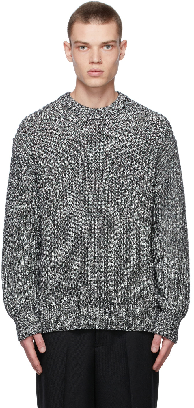 Theory Black Crewneck Sweater Theory