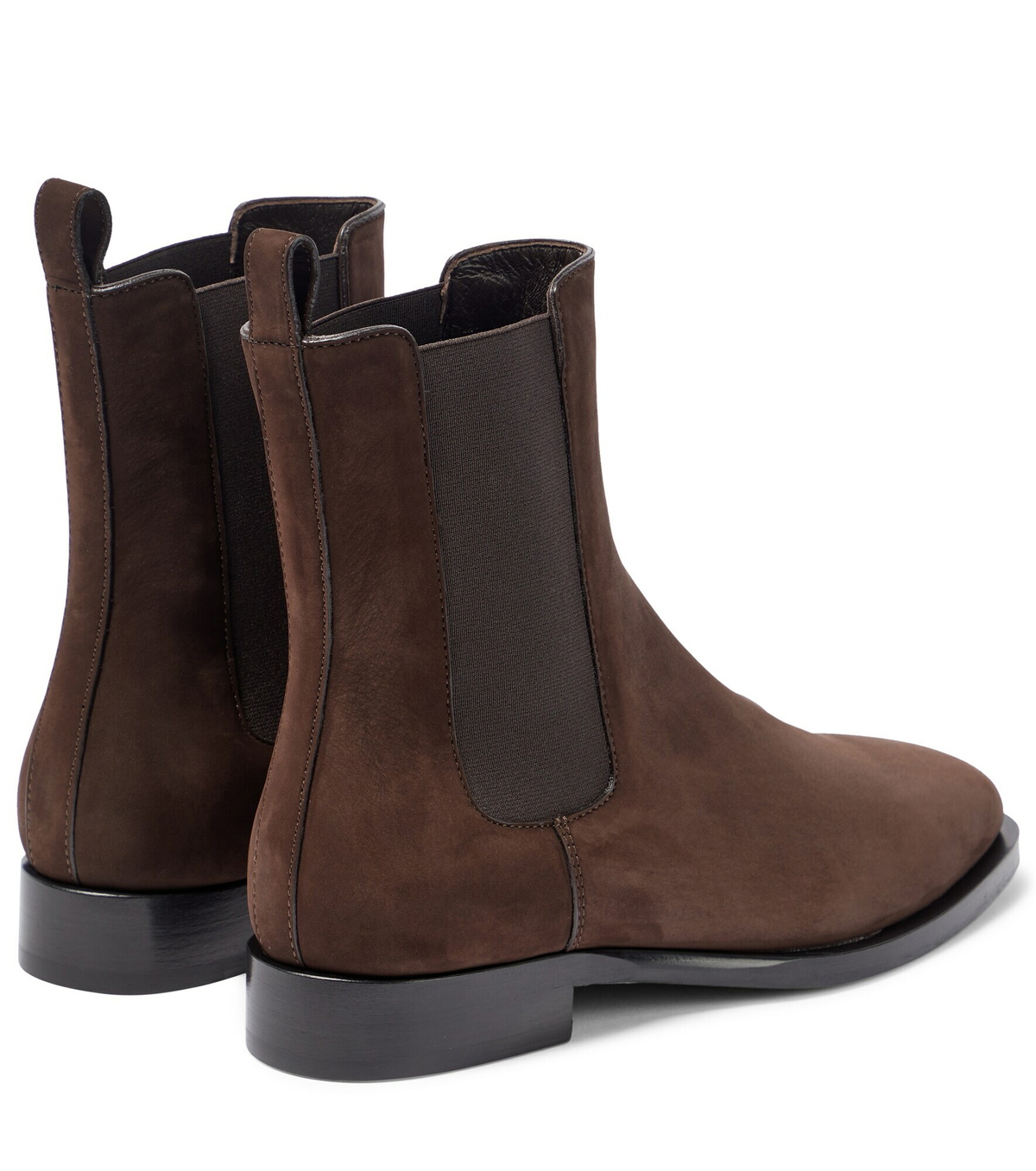 The Row - Grunge suede Chelsea boots