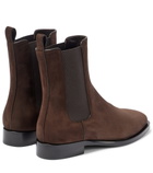The Row - Grunge suede Chelsea boots