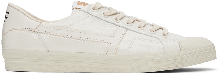 Photo: TOM FORD White Jarvis Sneakers