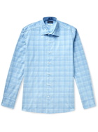 PETER MILLAR - Checked Cotton Shirt - Blue - S