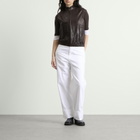 Nothing Written Women's Heritage Leather Vest in Dark Mocha