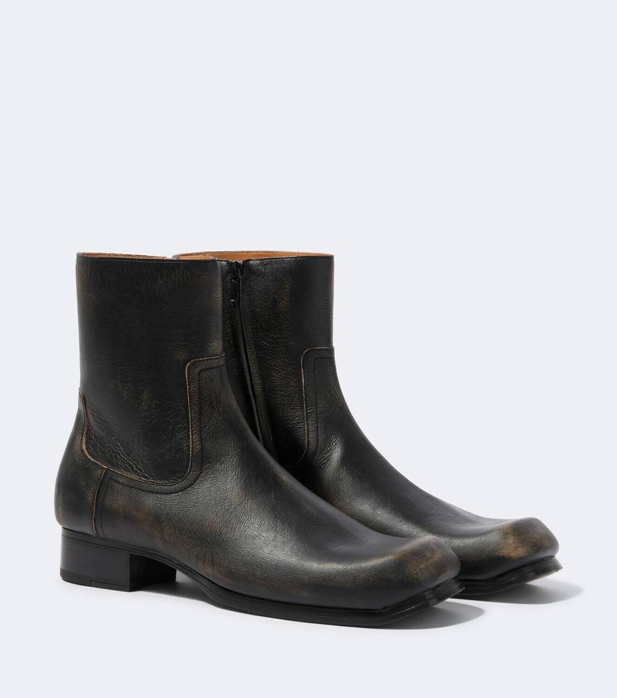 Maison Margiela Float leather ankle boots