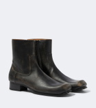 Maison Margiela Float leather ankle boots