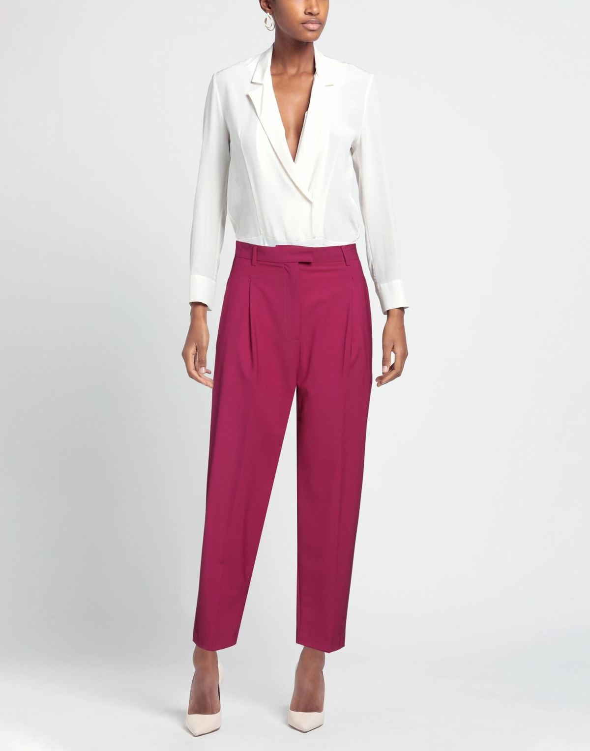 Jucca Womens Pants in Magenta