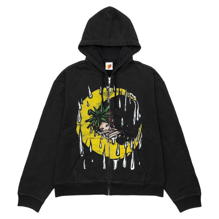 Photo: Sky High Farm Unisex Eri Zip Up Hoodie Knit