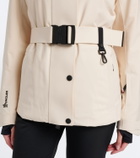 Moncler Grenoble Hainets belted ski jacket