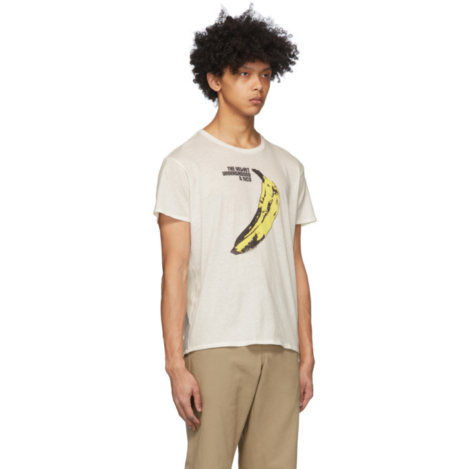 R13 Off White The Velvet Underground Edition Banana T Shirt R13