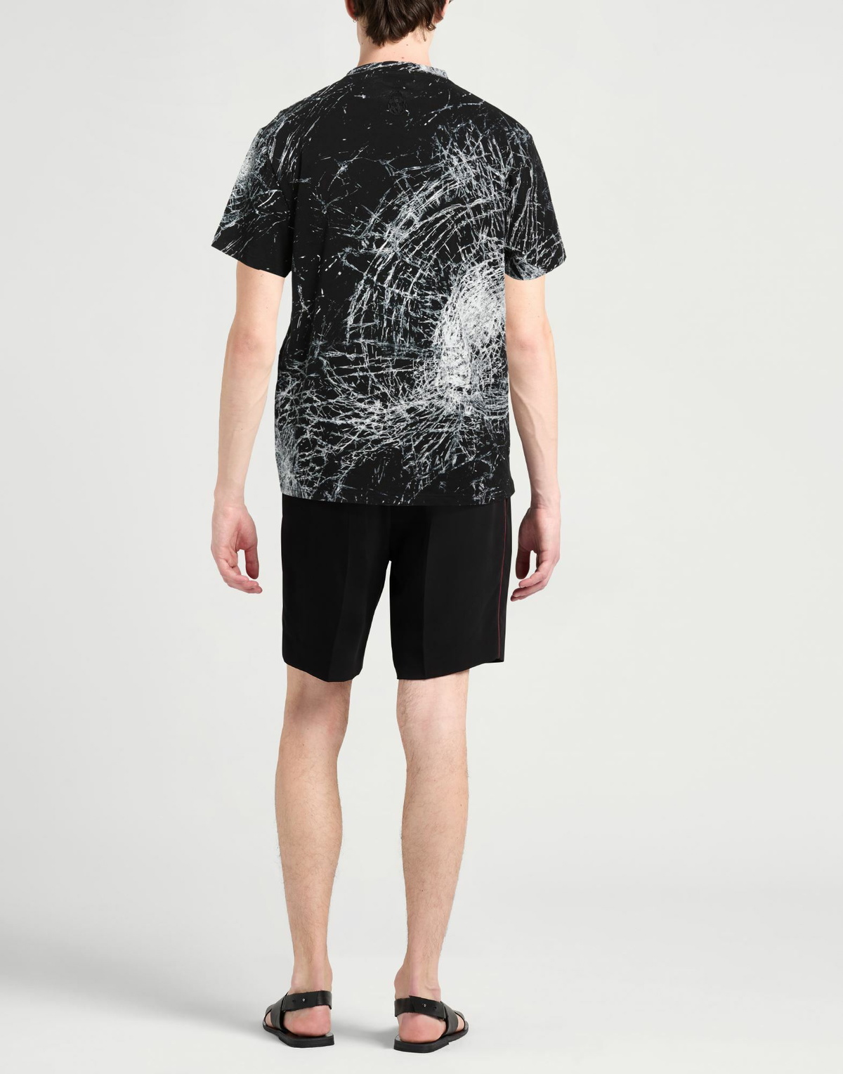 Mcqueen Mens T-shirt in Black