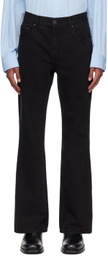 Ernest W. Baker Black Flare Jeans