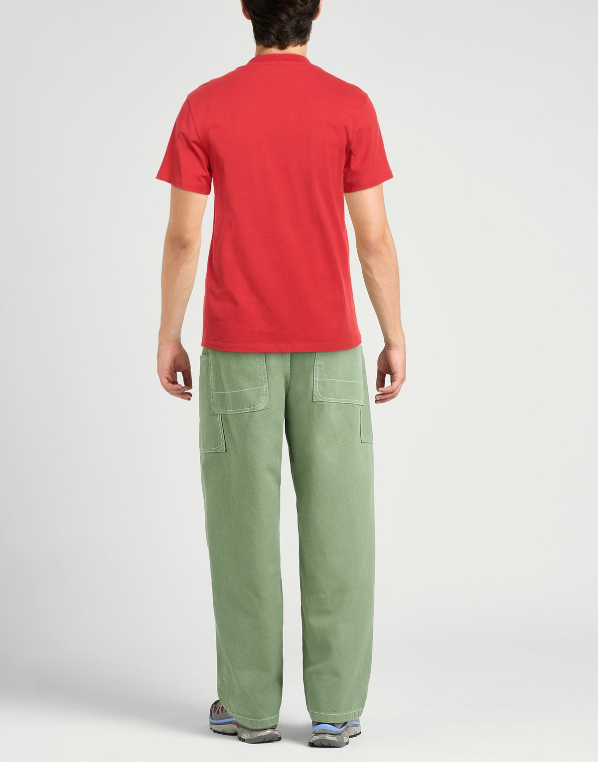 Sandro Mens T-shirt in Red
