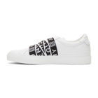 Givenchy White 4G Urban Knots Sneakers