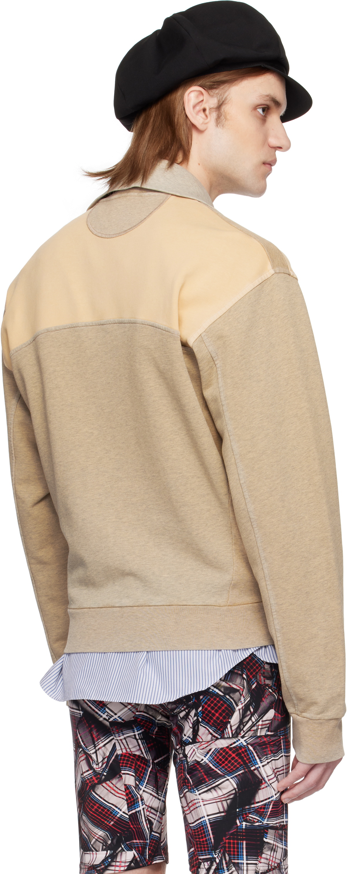 Vivienne Westwood Gray & Beige Alien Track Jacket Vivienne