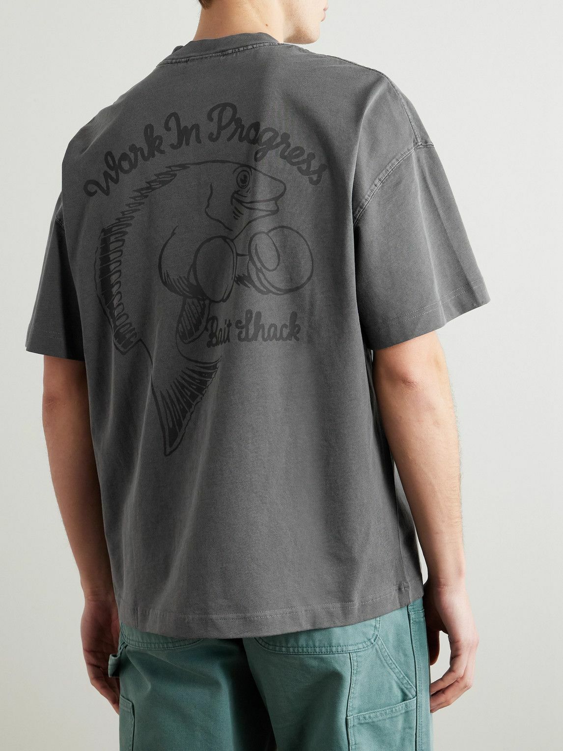 Carhartt WIP - Bait Shack Embroidered Printed Organic Cotton
