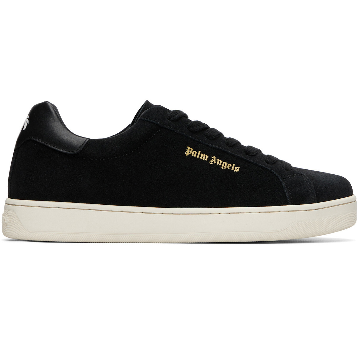 Palm Angels Black Classic Logo Tennis Sneakers
