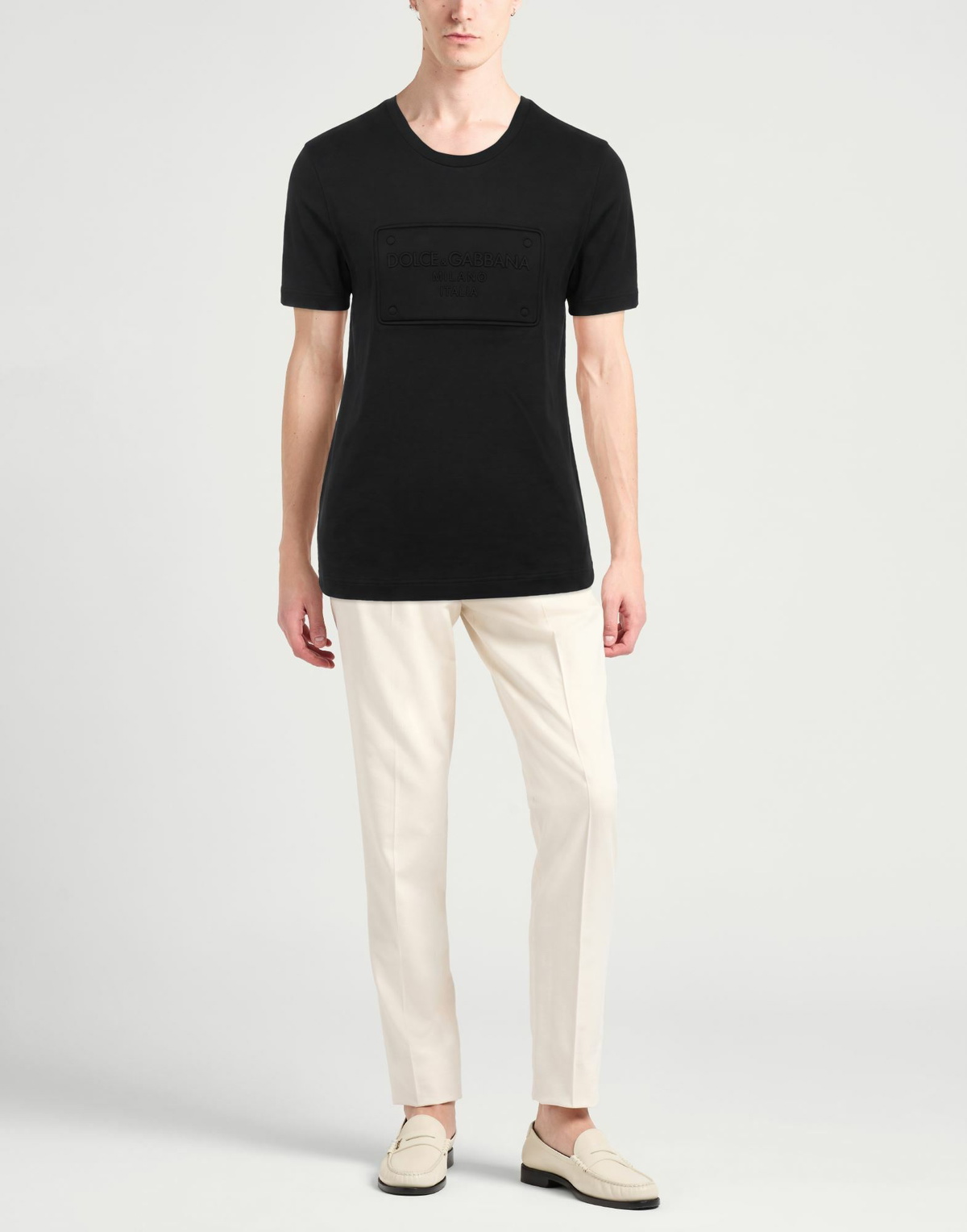 Dolce & gabbana Mens T-shirt in Black