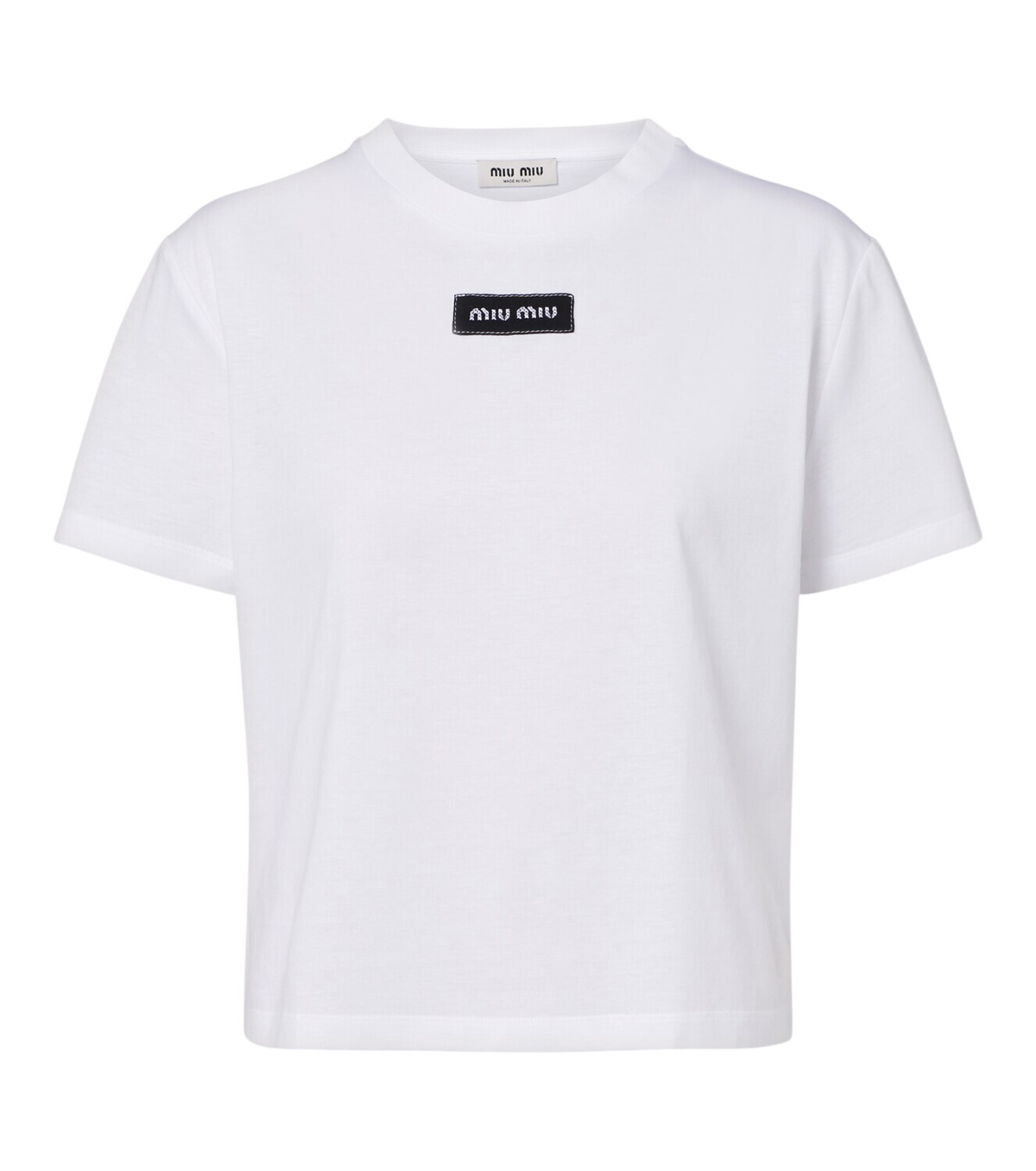 Miu Miu T Shirt White Womens Miu Miu
