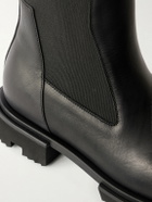 Rick Owens - Beatle Leather Chelsea Boots - Black